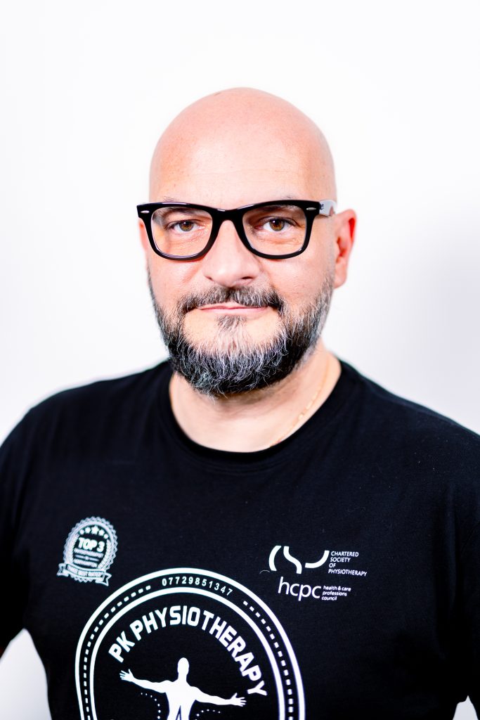 Piotr Kolodziej BSc MCSP
Chartered Specialist Physiotherapist
