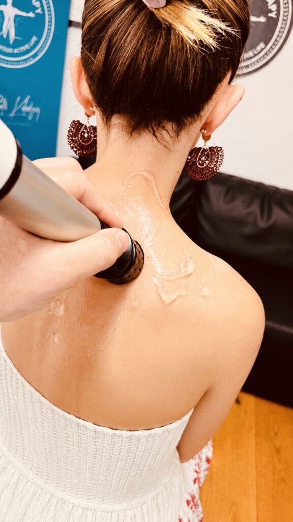 Shockwave treatment for chronic shoulder pain